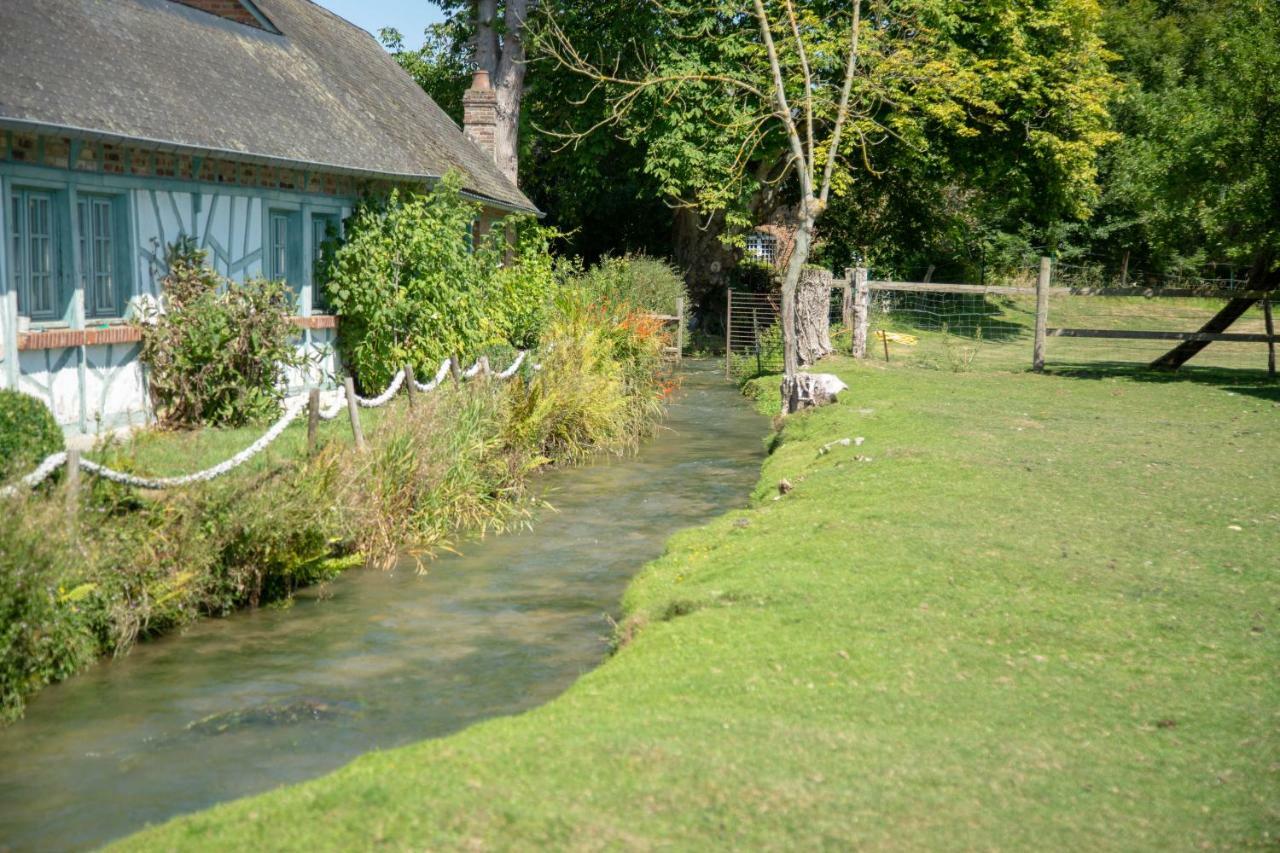 La Maison Du Bonheur Roulotte Hostal Saint-Ouen-sous-Bailly Exterior foto
